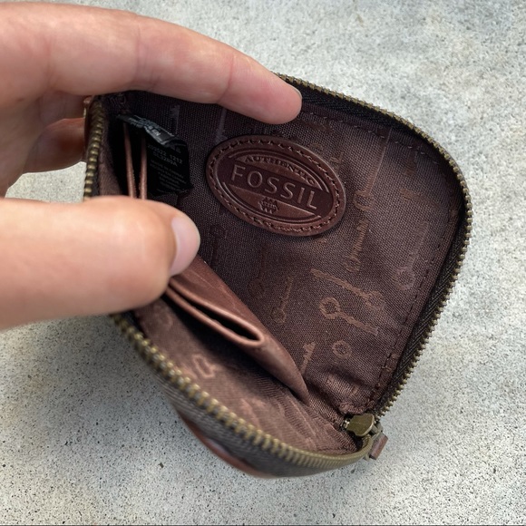 Vintage Fossil small coin purse - Picture 4 of 7